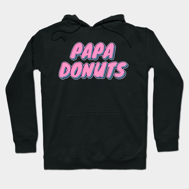 Papa donuts Hoodie by Mr Youpla